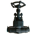 DIN High Pressure Forged Carbon Steel A105 Welding Globe Valve